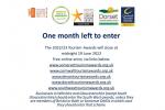 One month left to get your Tourism Awards entries in