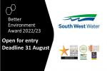New South West Water Better Environment Award open for entry
